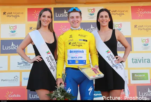 Remco Evenepoel começou a correr na estrutura da Quick-Step, em 2019