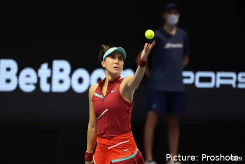 Belinda Bencic, obwohl sie nach der Schwangerschaft ein Beispiel als Inspiration ist.