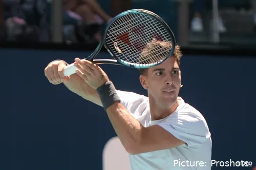 Thanasi Kokkinakis at the Miami Open