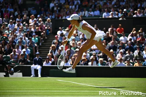 Iga Swiatek en Wimbledon 2023
