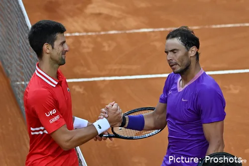 Rafael Nadal y Novak Djokovic protagonizaron años de rivalidades implacables entre sí