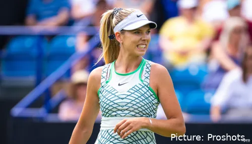 Katie Boulter continua otimista em relação à temporada de terra batida