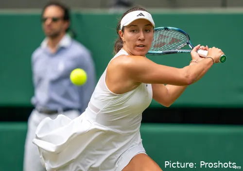 Pegula at 2023 Wimbledon.