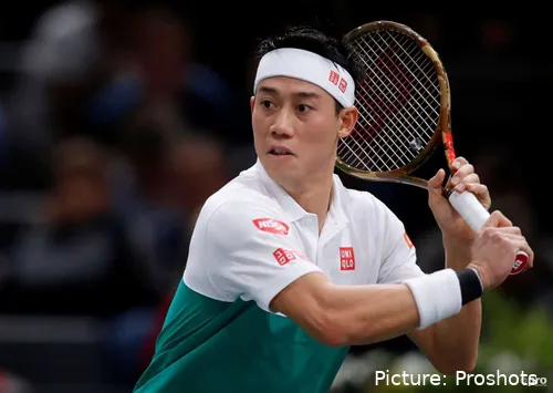 Kei Nishikori Paris 2018
