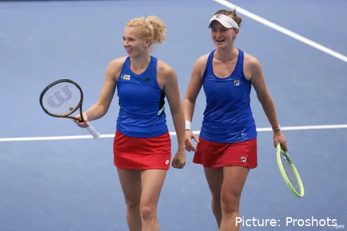 Barbora Krejcikova and Katerina Siniakova 2024