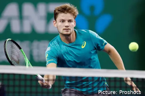 David Goffin bei den Shanghai Masters 2017