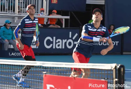 Bob and Mike Bryan Miami 2016