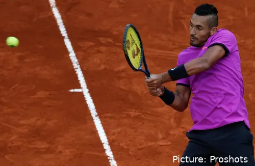 Kyrgios played his last Roland Garros match in 2017. He reached 2nd round and lost against Kevin Anderson.