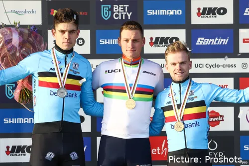 Iserbyt is twee keer op het podium geëindigd bij de wereldkampioenschappen voor de elite