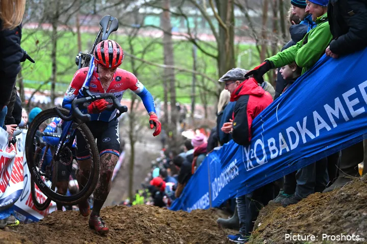 Lars van der Haar was very vocal about his concerns on the cyclocross calendar. @Proshots