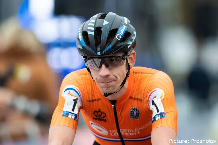 Lars van der Haar venceu em Beringen, este sábado