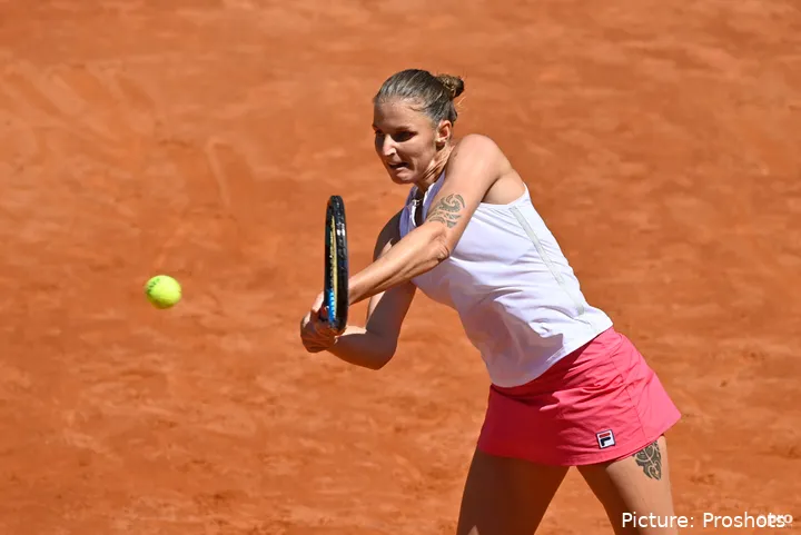 Karolina Pliskova in Rom 2021