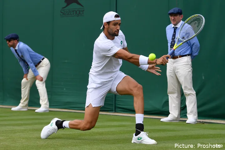 Matteo Berrettini at 2023 Wimbledon