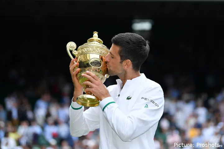 djokovic wimbledon 2021 cup