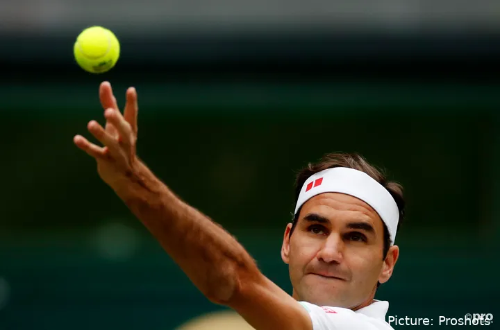 Roger Federer exuded elegance and variety.