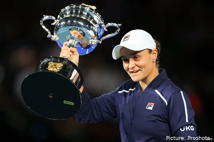 Ashleigh Barty soon announced her retirement from tennis after lifting the 2022 Australian Open title