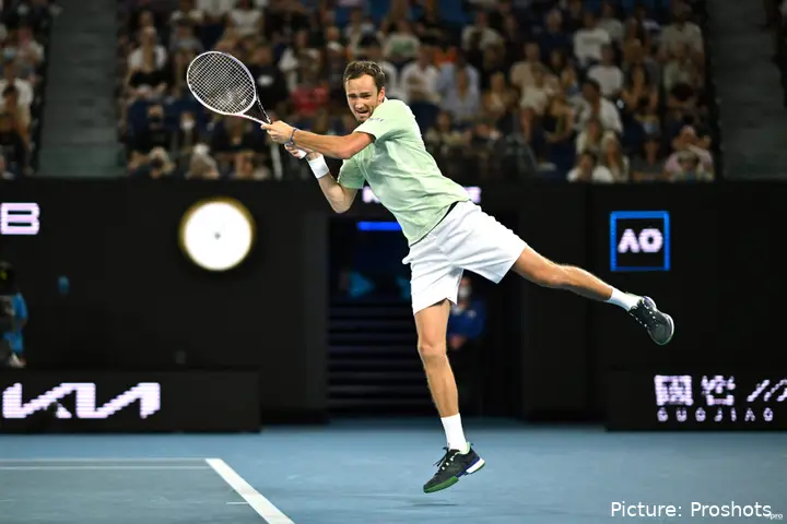 Daniil Medvedev reached the final at the 2022 Australian Open.