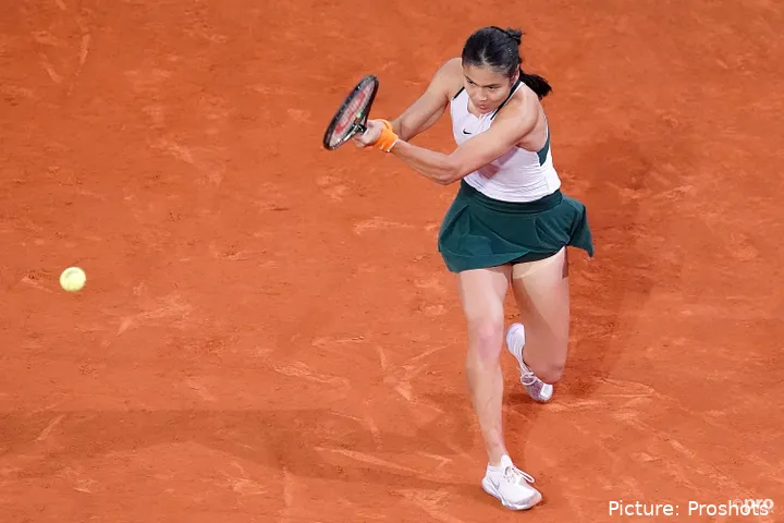 Emma Raducanu en el Mutua Madrid Open 2022