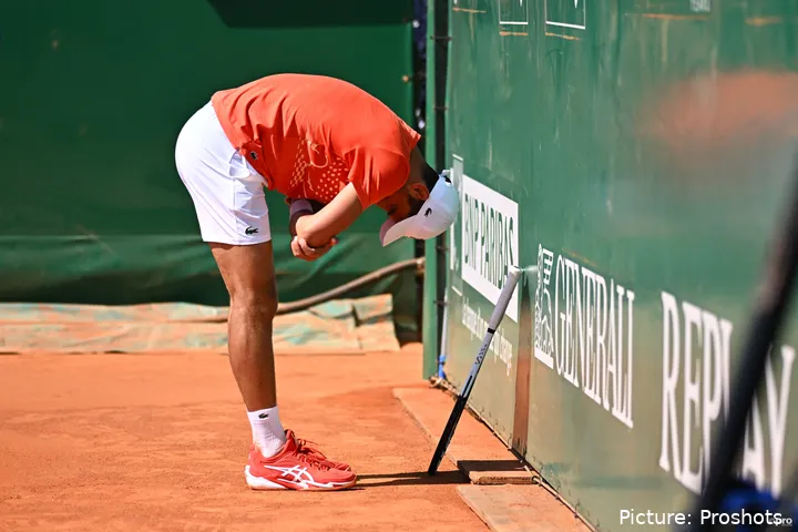 Novak Djokovic has previously had a poor record at Monte-Carlo Masters, but started with a thumping win over Roman Safiullin.