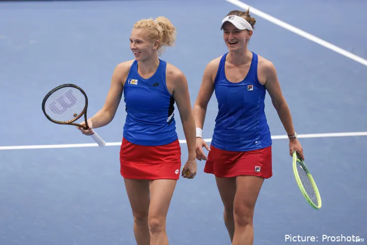 Barbora Krejcikova y Katerina Siniakova 2024