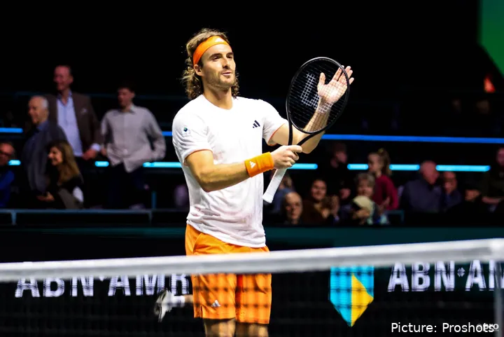 Stefanos Tsitsipas in Rotterdam, ABN AMRO Open 2026