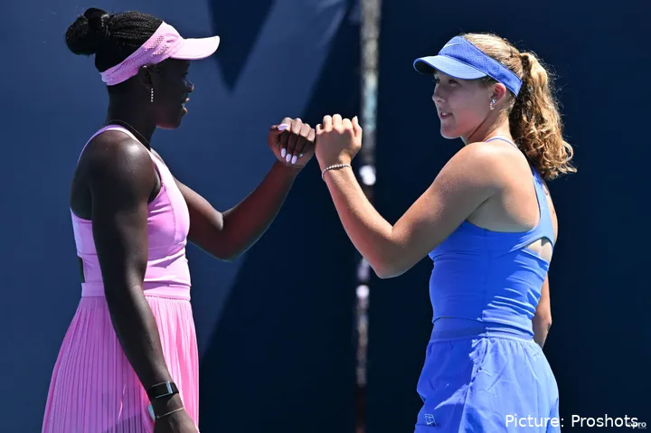 Victoria Mboko und Mirra Andreeva im Doppel bei den Miami Open 2026