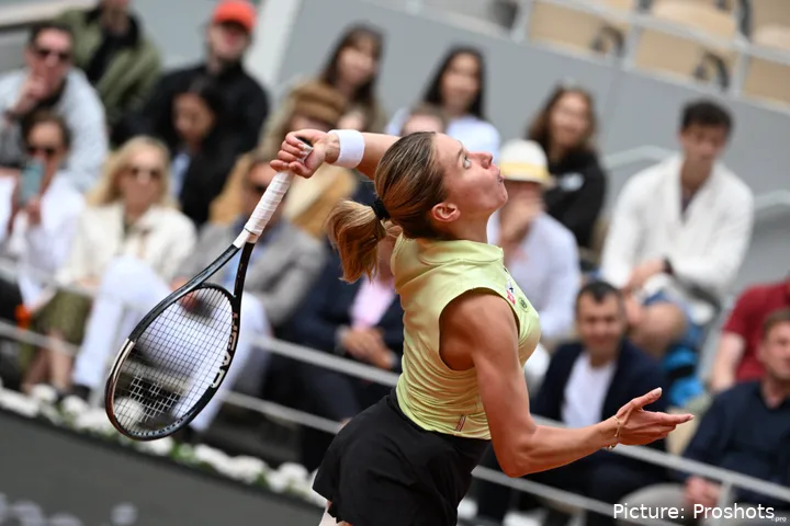 Maja Chwalinska -Pologne at Roland Garros