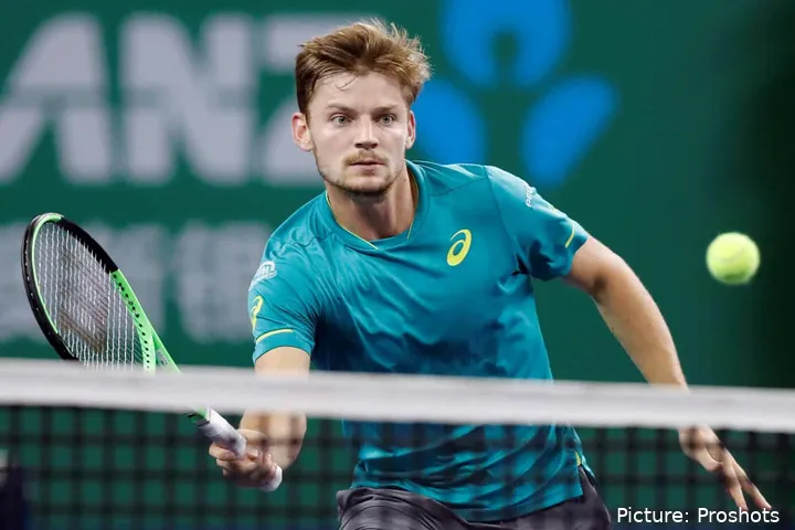 David Goffin at Shanghai Masters 2017