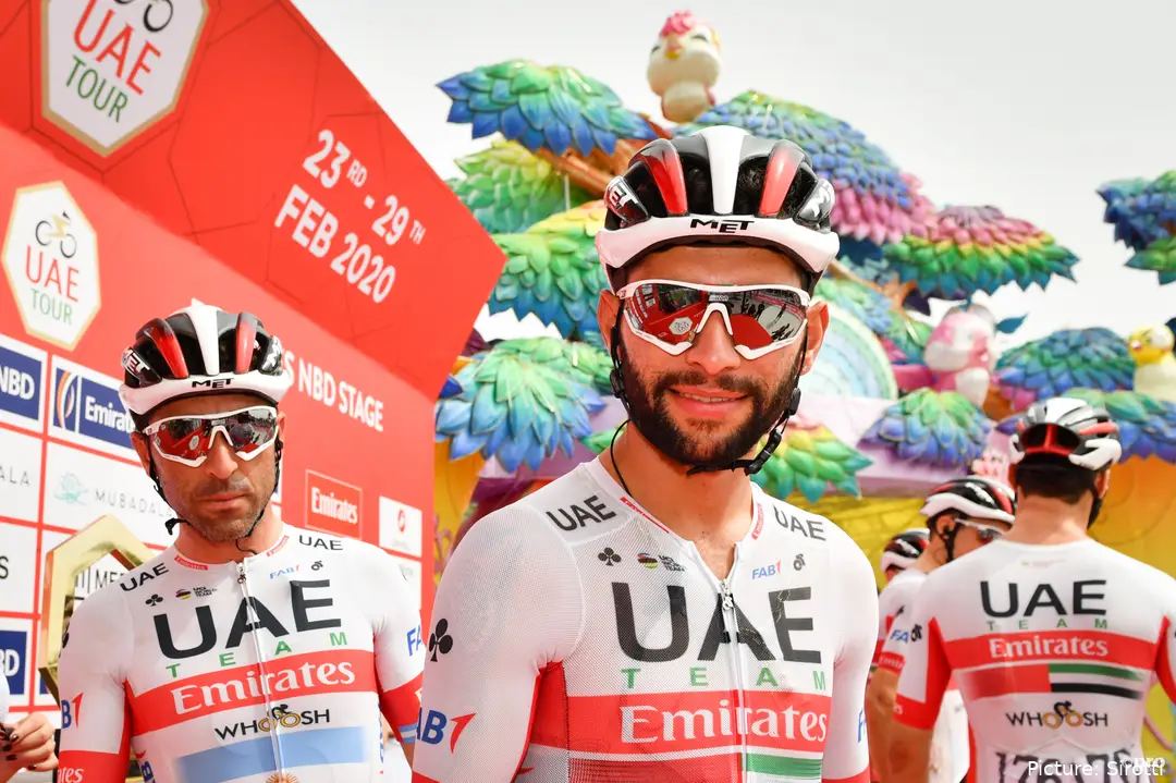 Fernando Gaviria en el UAE Tour