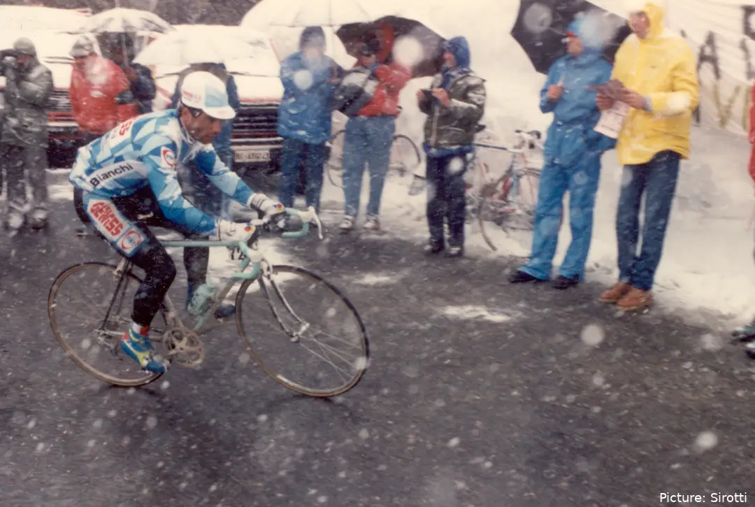 Passo di Gavia, Giro de Italia, 1988.