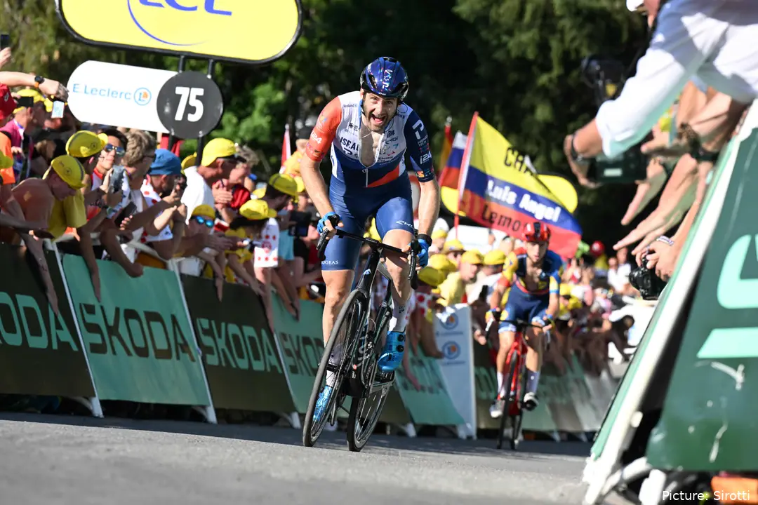 Hugo Houle, ciclista de Alpecin-Premier Tech.