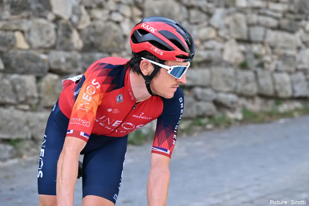Geraint Thomas, amigo y compañero de Luke Rowe