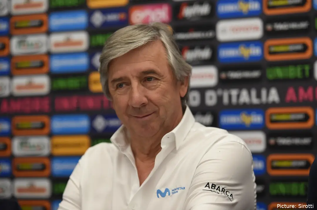 Eusebio Unzué, jefe de Movistar Team