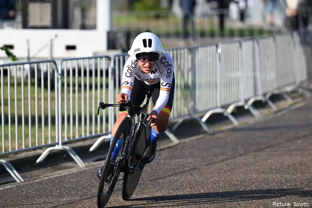 Paula Ostiz peleará por la medalla en el Mundial Contrarreloj Júnior