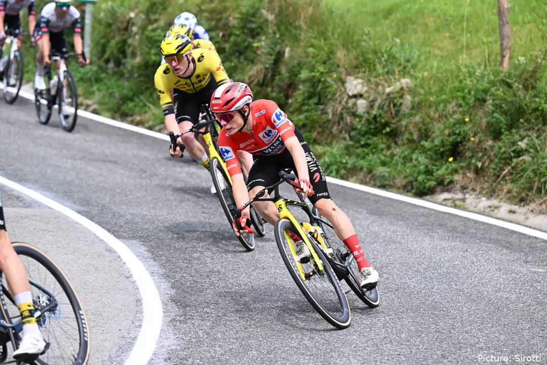 Jonas Vingegaard, líder del equipo Visma y de La Vuelta