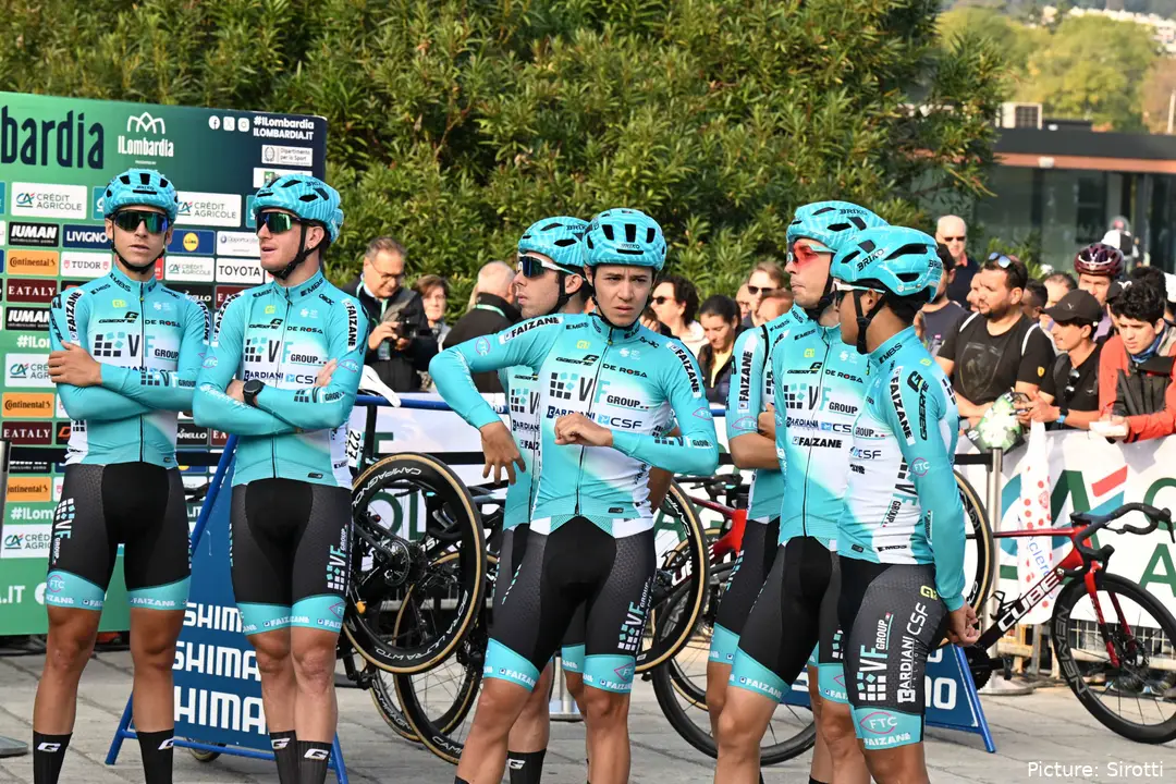 El equipo Bardiani no tuvo un 2025 fácil.