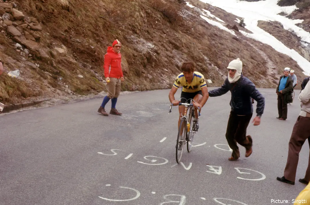 Txomin Perurena, uno de los mejores ciclistas de los setenta (Sirotti)
