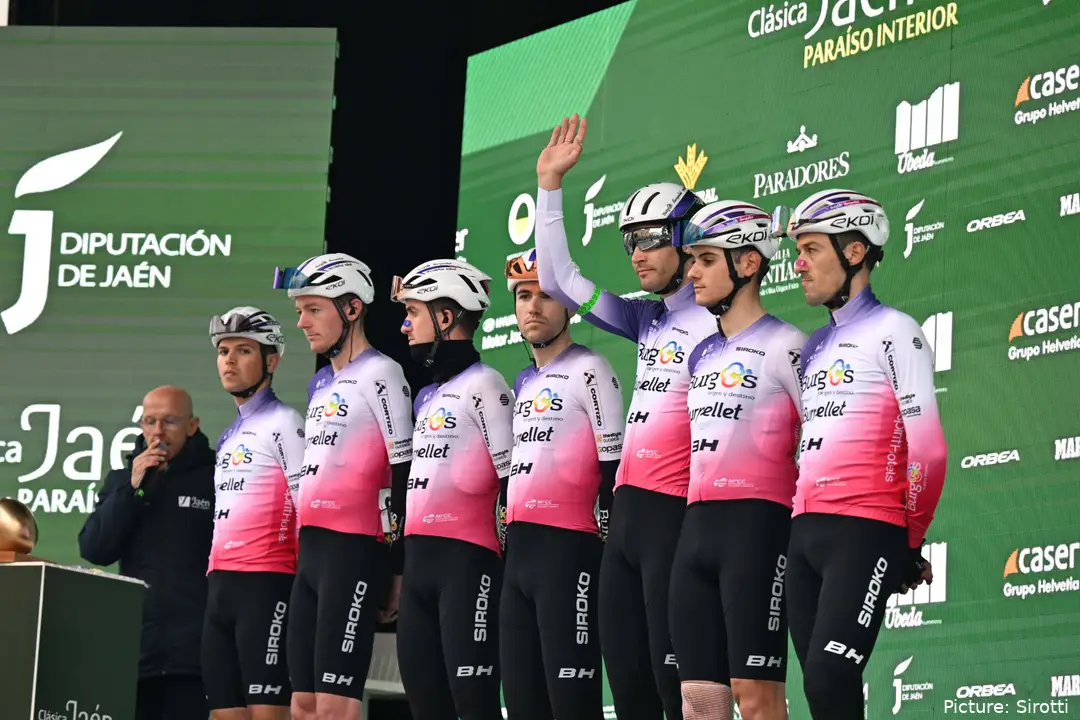 El Burgos, equipo español ciclista consolidado