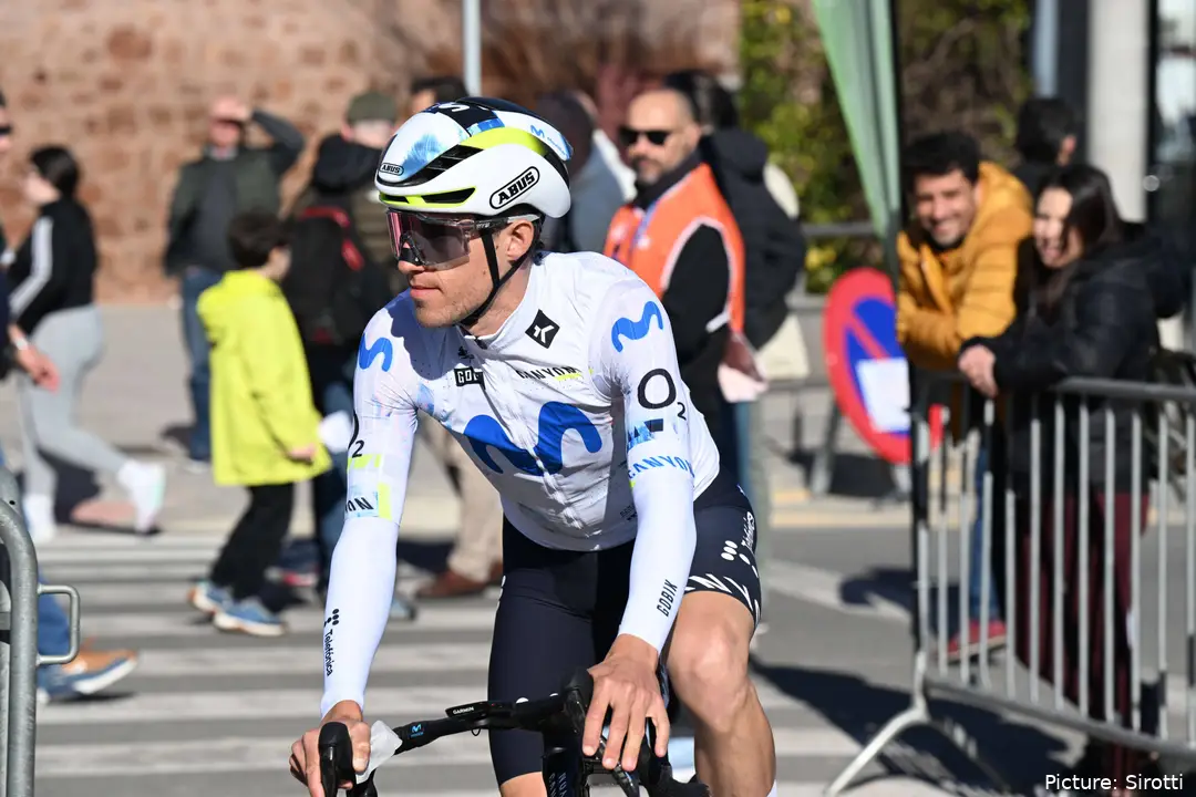 Juanpe López, en la Vuelta a Andalucía 2026.