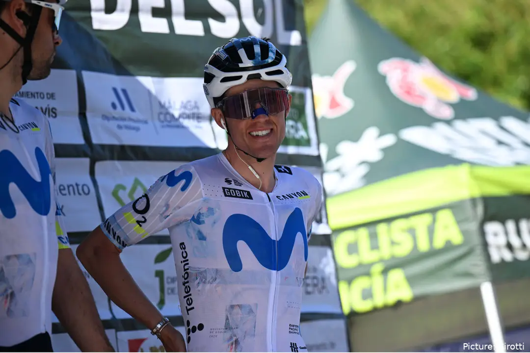 Juanpe López, en la Vuelta a Andalucía 2026