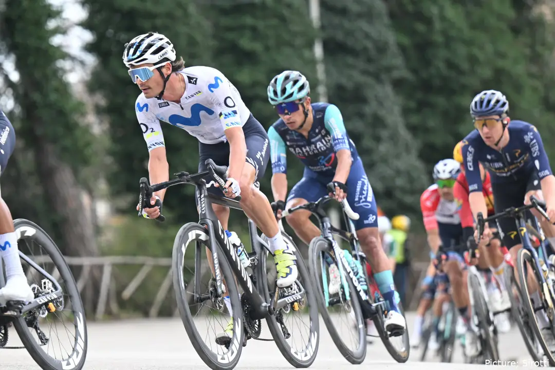 Javier Romo, estrella de Movistar Team.