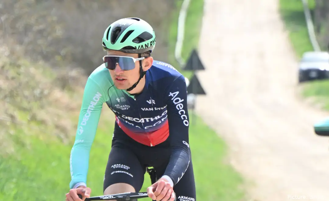 Paul Seixas, ciclista emergente de Decathlon.