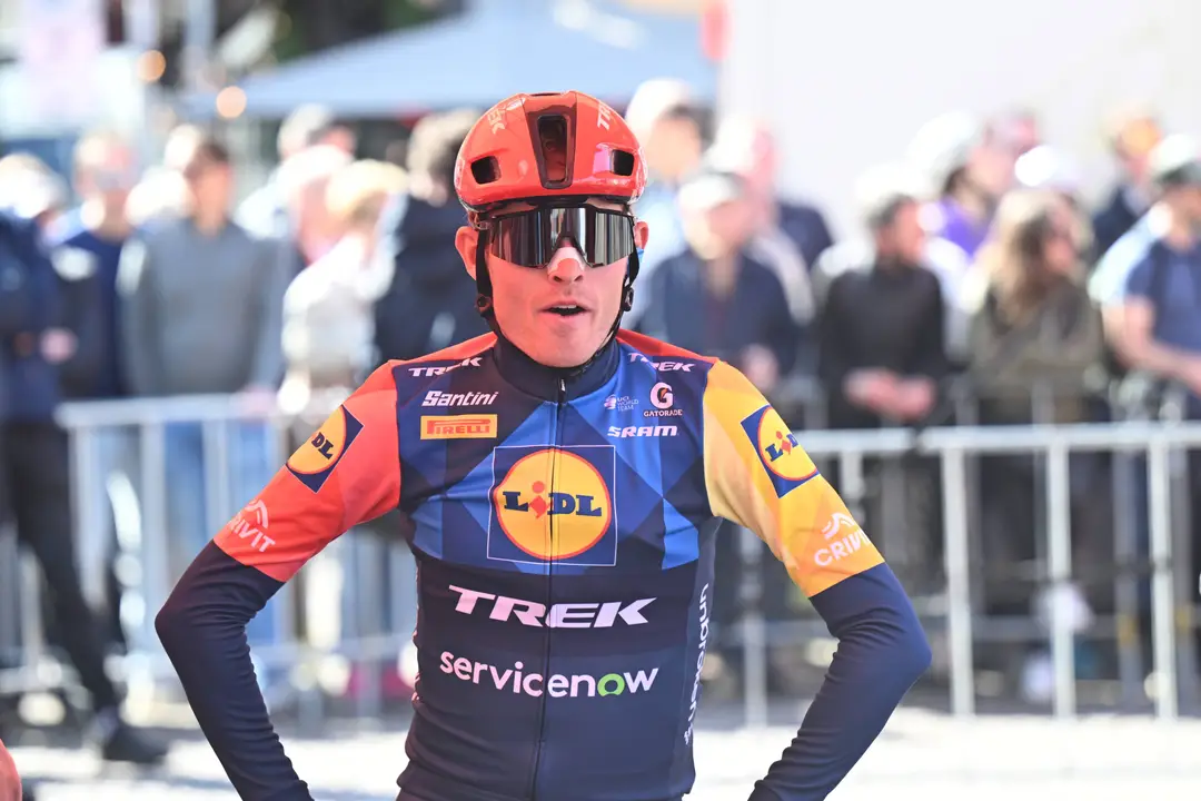 Mattias Skjelmose antes de la Amstel Gold Race 2026