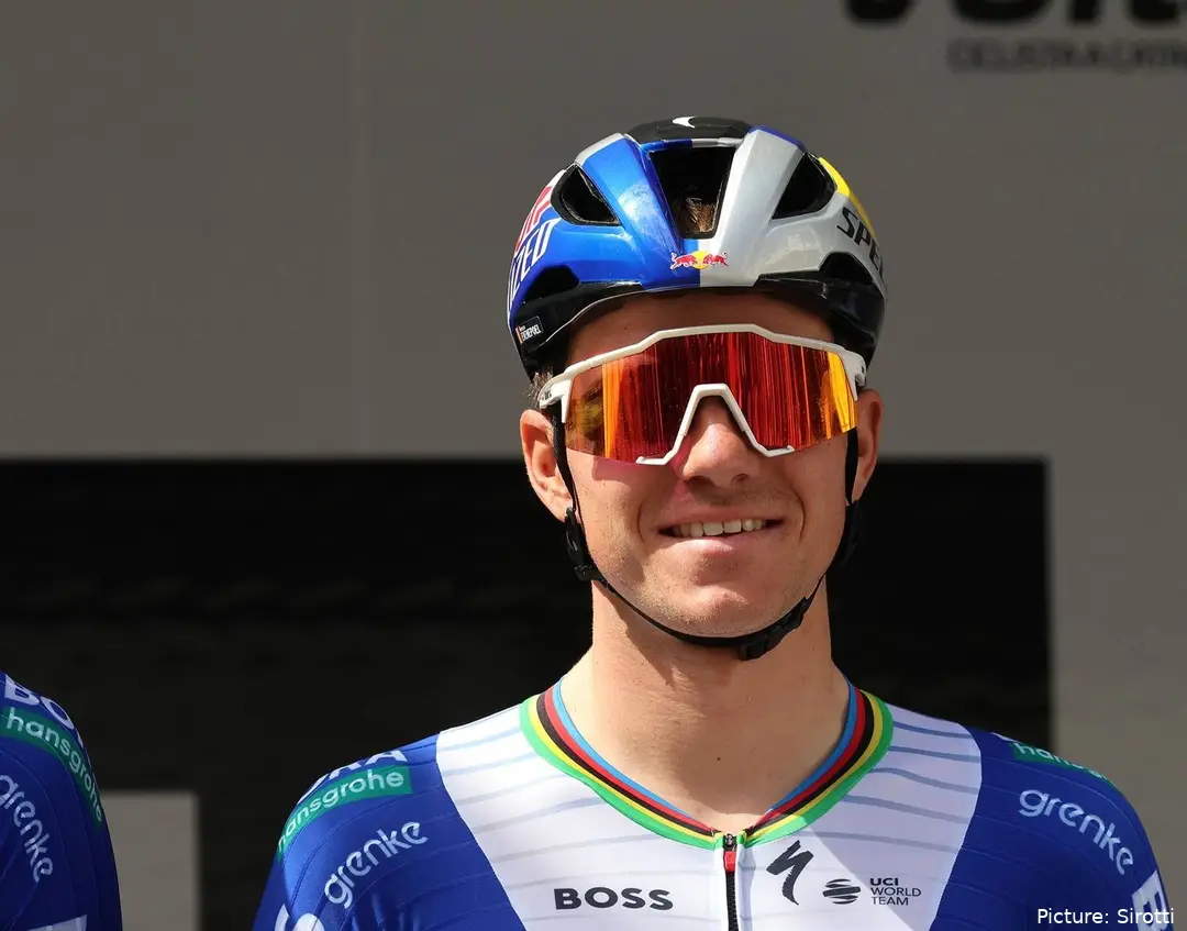 Remco Evenepoel, ciclista belga del Red Bull BORA