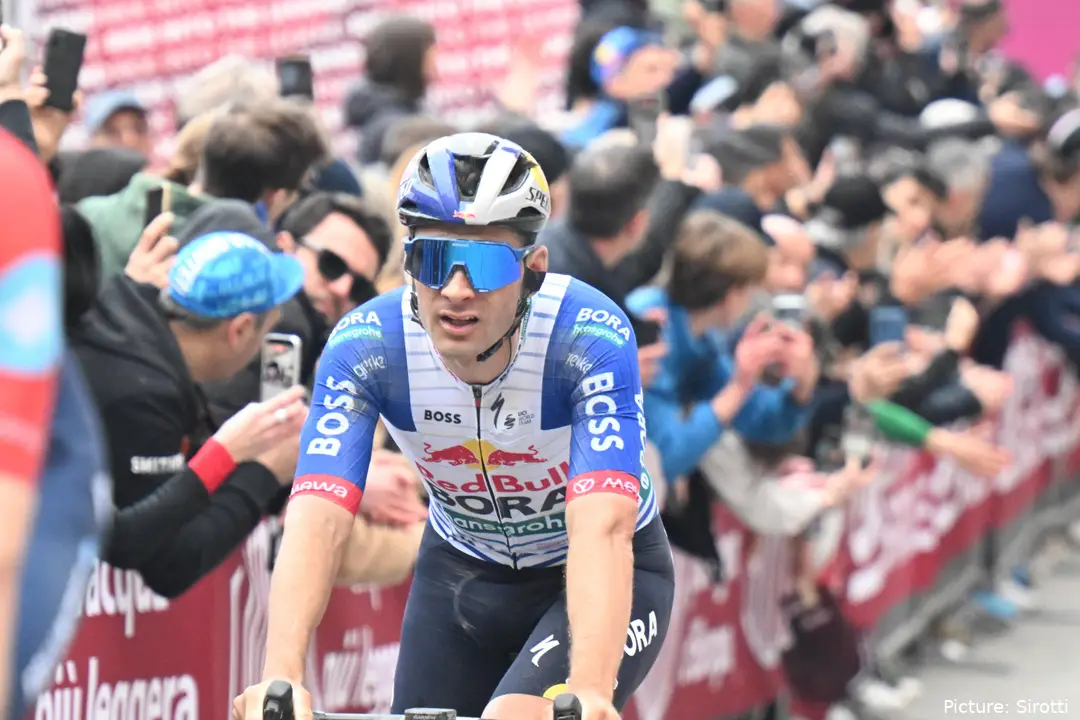 Gianni Vermeersch en la Strade Bianche 2026
