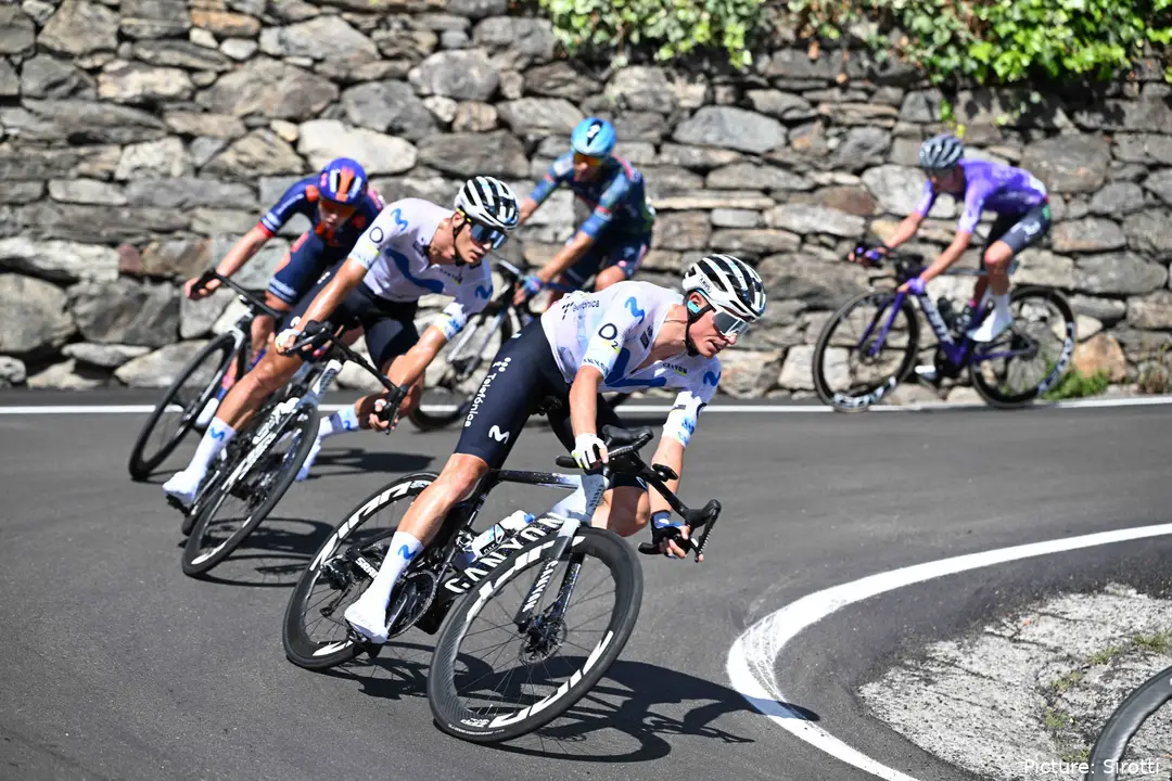 Enric Mas, estrella de Movistar Team.