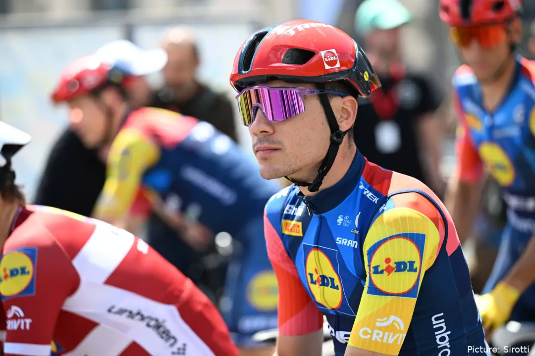 Juan Ayuso, ciclista de Lidl-Trek.