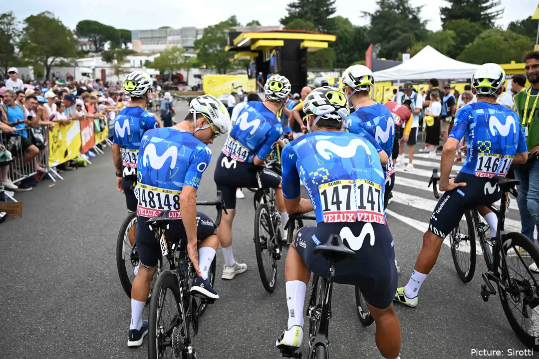 Movistar Team, en el Tour de Francia 2026