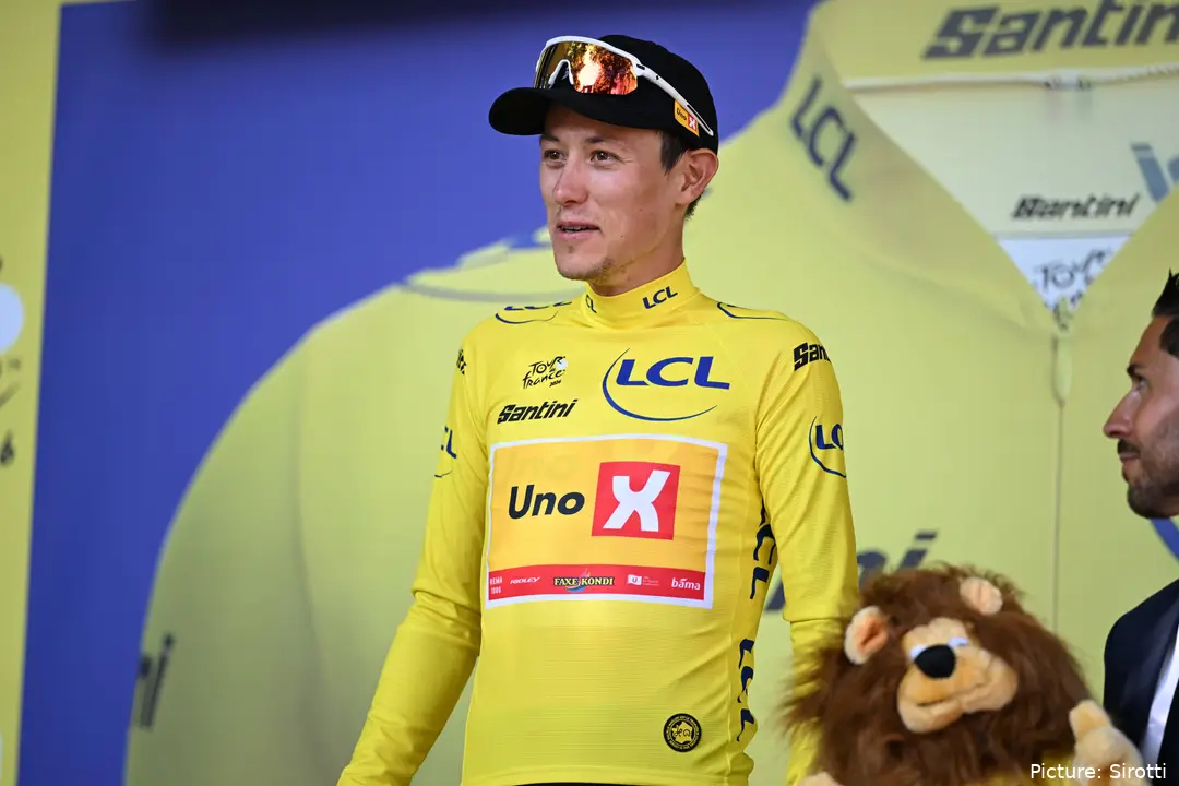 Torstein Traeen, líder del Tour