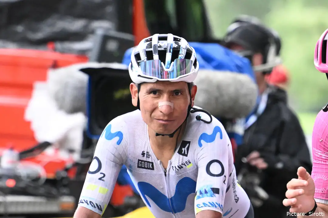 Nairo Quintana, con Movistar Team